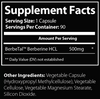 Advanced Bionetix 1500mg Advanced Bioavailability Micronized Berberine Supplement All Natural w/ BerbeTal™ Support. 90 Total Capsules