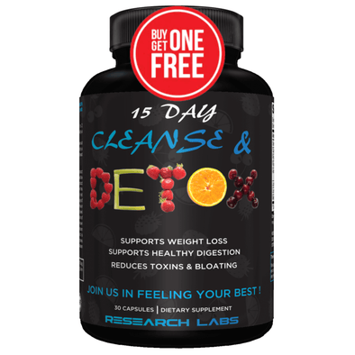 Research Labs 15 Day Cleanse & Detox (BUY ONE GET ONE FREE PROMO)	