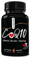 Advanced Bionetix Advanced Absorption 200mg CoQ10 w/Black Pepper Extract. 90 Softgels. Antioxidant Supplement, Heart & Vascular Health, Brain Health, Organic, Gluten Free, Energy Production