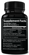 Advanced Bionetix Liposomal Glutathione Supplement Antioxidant Supplement w/Gluta-IV™, 60Total Liposomal Softgels
