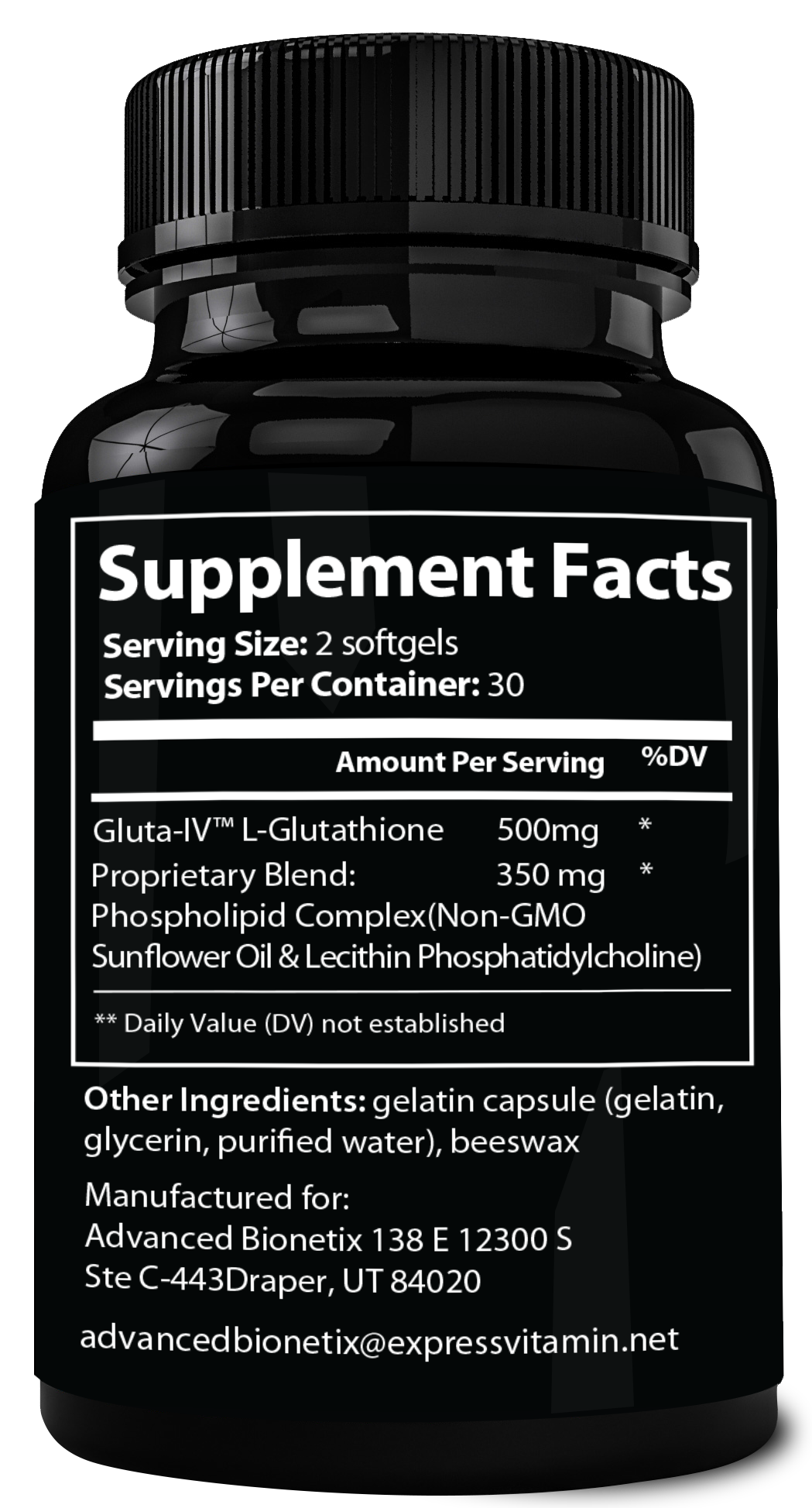 Advanced Bionetix Liposomal Glutathione Supplement Antioxidant Supplem Express Vitamin Advanced Bionetix Liposomal Glutathione Supplement Antioxidant Supplem Express Vitamin