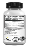 Research Labs Organic Lions Mane Supplement Capsules, 2 Fer 1 Ad - 240 Capsules w/Patent Litropane™ Immune System Booster Nootropic Brain Support Mushroom Supplement. 10X Extract comparable 18000mg